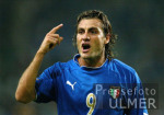 FUSSBALL  Lnderspiel GER- ITA Christian Vieri (ITA)
