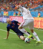 FUSSBALL WM 2014, Gruppenphase: Spanien - Niederlande