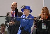 Olympia 2012: Queen Elizabeth II. besucht die Schwimmhalle