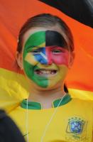 Fussball International  Frauen  Deutschland - Brasilien  FAN