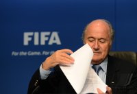Fussball  International: FIFA Praesident Joseph S. Blatter (Schweiz)