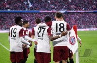 Fussball 1. Bundesliga Saison 19/20: JUBEL Leon Goretzka (FC Bayern Muenchen)