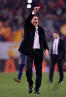 FUSSBALL Coppa Italia  2013/2014: Trainer Rudi Garcia (AS Rom)