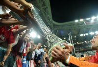 FUSSBALL EUROPA LEAGUE FINALE 13/14: JUBEL FC Sevilla