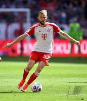 Fussball 1. Bundesliga 23/24: FC Bayern Muenchen - Eintracht Frankfurt