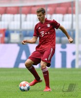 Fussball 1. Bundesliga Saison 21/22: Teampraesentation FC Bayern Muenchen