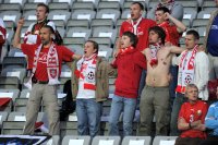 Fussball U21-Europameisterschaft 2011:  Weissrussland Fans