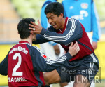 Fussball 1. Bundesliga: Bayern - Leverkusen, Jubel FCB