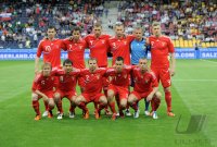 Fussball International Testspiel: Teamfoto Russland