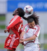 Fussball Frauen FIFA U 17  WM  2008  Kanada - Daenmark