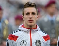Fussball International Testspiel: Patrick Herrmann (Deutschland)
