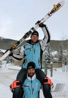 Ski Alpin  Herren  Keppler  und  Stehle