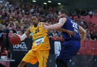 Basketball 1. Bundesliga 16/17 Hauptrunde: Walter Tigers Tuebingen -  Eisbaeren Bremerhaven
