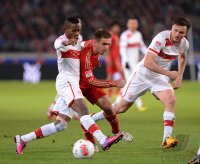 Fussball 1. Bundesliga Saison 12/13:  VfB Stuttgart  - FC Bayern Muenchen
