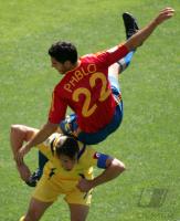 Fussball WM 2006: Spanien - Ukraine