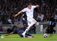 FUSSBALL  International CHL 09/10: Olympique lyon - FC Bayern  Muenchen