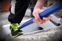 Parkour-Sport in Tuebingen