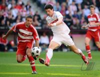 Fussball  1. Bundesliga  07/08  FC Bayern Muenchen - VfB Stuttgart