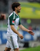 Fussball: 1. Bundesliga Saison 2010/2011: VfL Wolfsburg - Eintracht Frankfurt