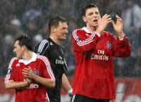 Fussball UEEA CUP ACHTELFINALE: Hamburg - Leverkusen