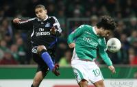 Fussball 1. Bundesliga: Bremen - Hamburg