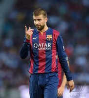 FUSSBALL International 2014/2015: Gerard Pique (Barca)