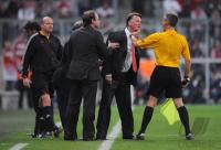 FUSSBALL  International CHL 09/10  Trainer Louis van Gaal (FCB)