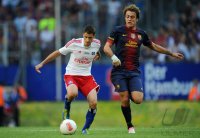 Fussball 1. Bundesliga, Saison 2012/2013: Testspiel Hamburger SV - FC Barcelona