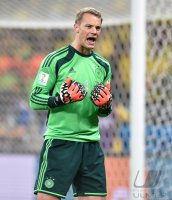 FUSSBALL WM 2014, HALBFINALE: Brasilien - Deutschland