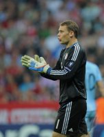 Fussball CHL  Saison 2011/2012:  Torwart Manuel Neuer (FC Bayern Muenchen)