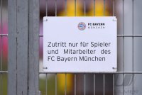 Fussball 1. Bundesliga Saison 14/15: Training FC Bayern Muenchen