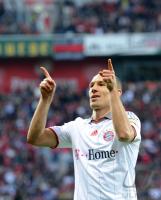 Fussball 1. Bundesliga : JUBEL  Arjen Robben (FCB)