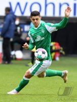 Fussball  1. Bundesliga   Saison 2020/2021: SV Werder Bremen - Borussia Moenchengladbach