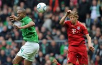 Fussball 1. Bundesliga, Saison 2011/2012: SV Werder Bremen - FC Bayern Muenchen