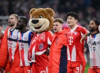 Fussball 1. Bundesliga  Saison  2025/2026  25. Spieltag FC Bayern Muenchen -  Borussia Moenchengladbach