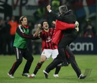 FUSSBALL CHL   AC Mailand - Olympique Lyon