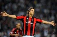 Fussball Champions League  Saison 2010/2011:  Zlatan Ibrahimovic (AC Mailand)