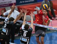 1. Volleyball Bundesliga , TV Rottenburg - Berlin Recycling Volleys