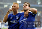 UEFA-Cup: Schalke - Gomel, Jubel