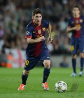 FUSSBALL INTERNATIONAL CHL 12/13: Lionel Messi (Barca)