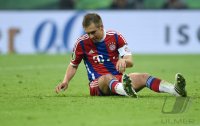 Fussball DFB Pokal Halbfinale 14/15: FC Bayern Muenchen - Borussia Dortmund