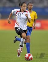 FUSSBALL  Olympia 2008  Peking  Halbfinale Brasilien - Deutschland