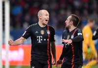 Fussball 1. Bundesliga Saison 14/15: JUBEL FC Bayern Muenchen