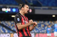 FUSSBALL SERIE A 2020/2021: JUBEL Zlatan Ibrahimovic (AC Mailand)