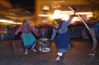 Schwaebisch-alemannische Fastnacht / Fasnet Rottenburg Hexentanz 2015