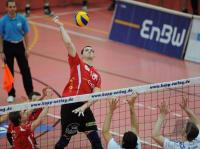 Volleyball  1. Bundesliga  09/10:  ENBW TV Rottenburg - VfB Friedrichshafen