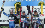 SKI  WM 2003  St.Moritz Herren Super G Siegerehrung