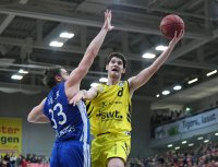 Basketball 1. Bundesliga 17/18 Hauptrunde: Walter Tigers Tuebingen - Fraport Skyliners Frankfurt
