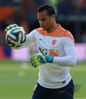 Fussball International: Torwart Michel Vorm (Holland)