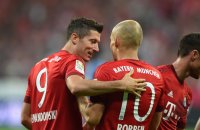 Fussball 1. Bundesliga Saison 2015/2016: FC Bayern Muenchen - Hamburger SV